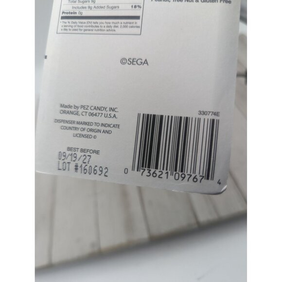 PEZ Candy Dispenser Sonic the Hedgehog Blue - Picture 5 of 5